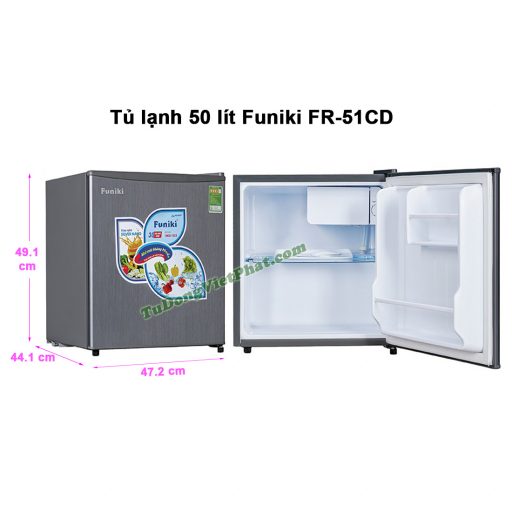 Tủ lạnh Funiki FR 51DSU 50L thumbnail