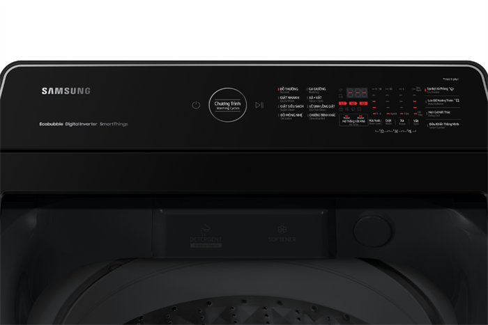 Máy giặt Samsung Ecobubble Inverter 17 kg WA17CG6442BDSV thumbnail