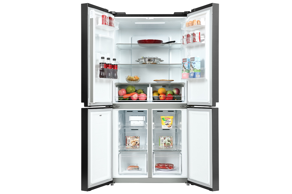 Tủ lạnh Samsung Inverter 488 lít Multi Door RF48A4010B4/SV thumbnail