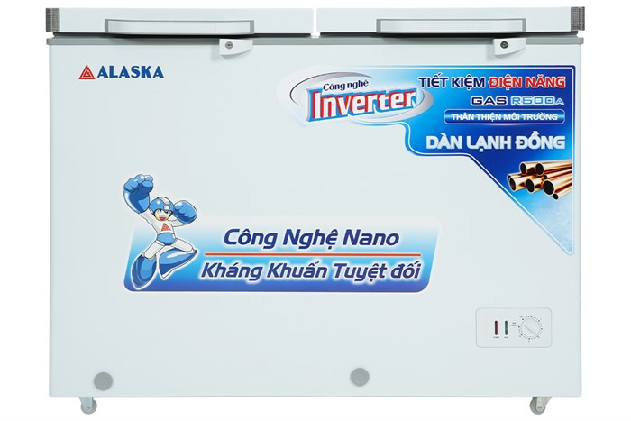 Tủ đông mát Alaska BCD-5568C 455 lít