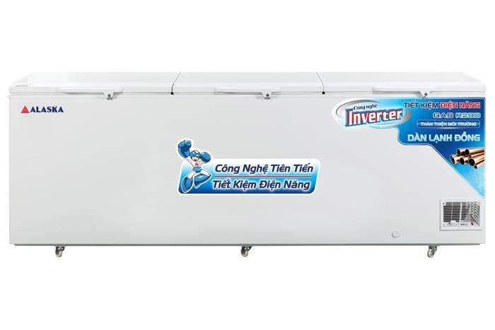 Tủ đông 3 cánh Alaska Inverter HB-1100CI 915 lít
