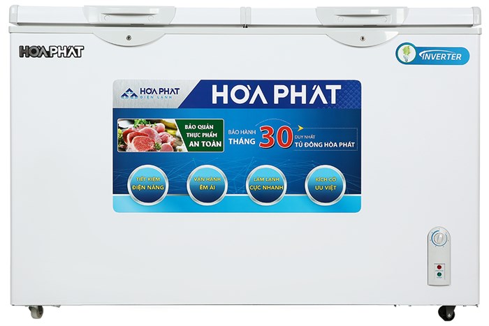 Tủ đông Hòa Phát Inverter 352 lít HCFI 666S1Đ2