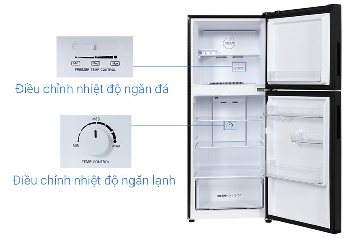 Tủ lạnh Aqua Inverter 189 lít AQR-T220FA(FB) thumbnail