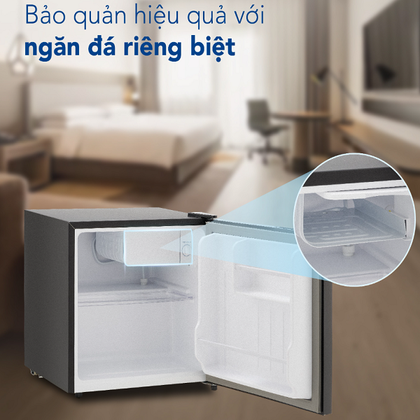 Tủ lạnh mini cánh kính Funiki HR S646GB 46L thumbnail