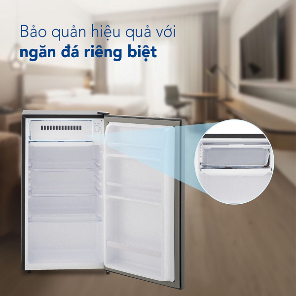 Tủ lạnh mini cánh kính Funiki HR S690GB 90L thumbnail