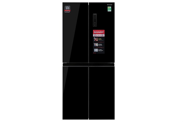 Tủ lạnh Sharp Multi Door Inverter 362 lít SJ-FX420VG-BK