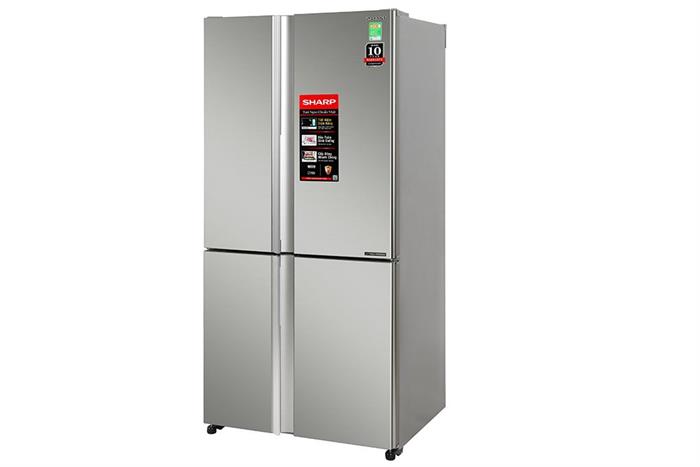 Tủ lạnh Sharp Inverter 572 lít Multi Door SJ-FX650V-SL thumbnail