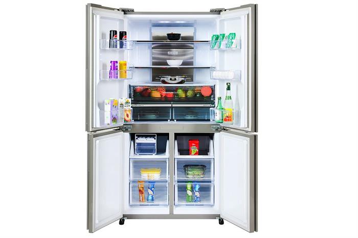 Tủ lạnh Sharp Inverter 572 lít Multi Door SJ-FX650V-SL thumbnail