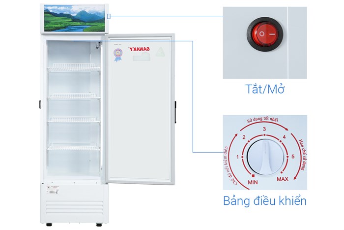 Tủ mát Sanaky inverter 480 lít VH-5089K3 thumbnail