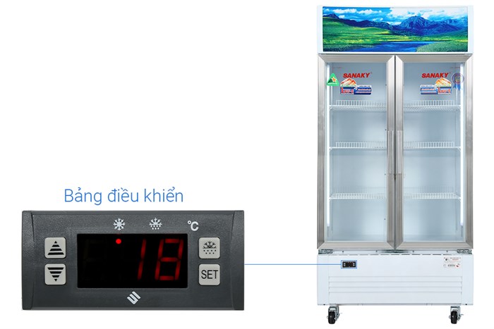 Tủ mát Sanaky Inverter 700 lít VH-8009HP3 thumbnail