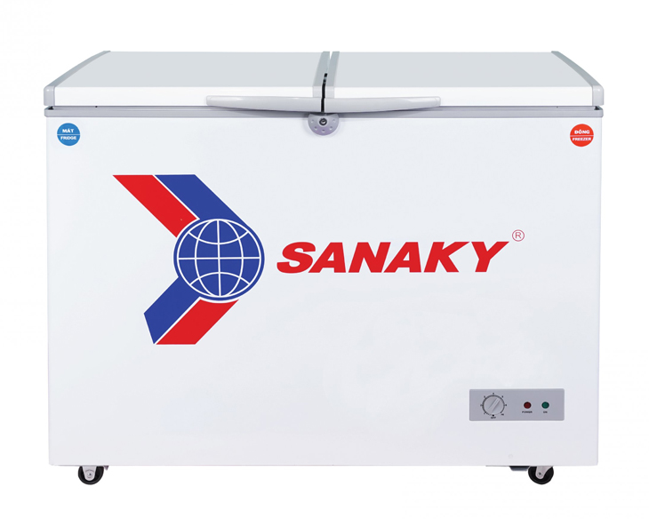Tủ đông 2 ngăn 2 cánh mở Sanaky VH-365W2