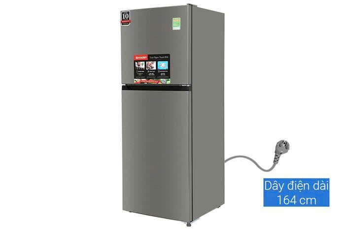 Tủ lạnh Sharp Inverter 197 lít SJ-X215V-SL thumbnail